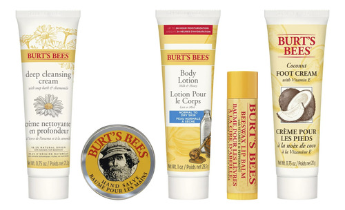 Set De Regalo Cuidado Para La Piel - Burt's Bees - 5 Piezas