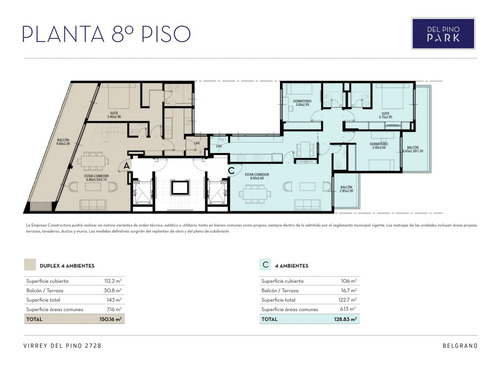 Del Pino Park Unidades exclusivas con amenities, entrega inmediata