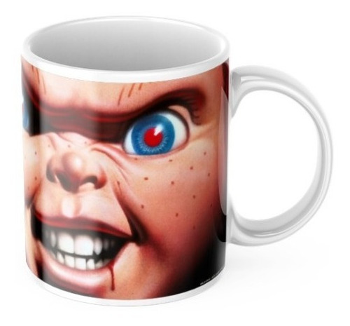 Taza Para Café Chucky Good Guy Cine Terror Face 11 Oz