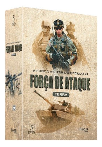 Força Militar Séc. 21 - Força De Ataque Terra - Box 5 Dvds