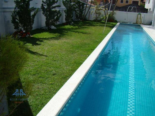 Casa Com 4 Dormitórios À Venda, 420 M² Por R$ 4.500.000,00 - Jurerê Internacional - Florianópolis/sc - Ca0537