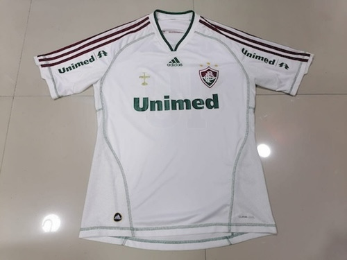 Fluminense Jersey Match Worn Titular Futbol Grande Blanco (Usado)
