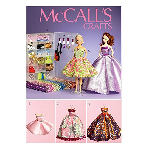 Patterns M6903osz Toy Clothes And Doll Accessories, For...