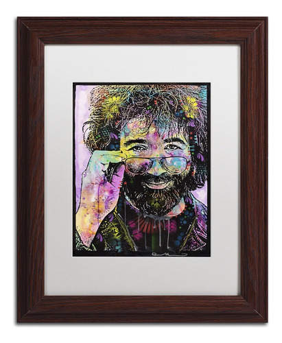 Jerry Garcia By Dean Russo  Marco De Madera Blanco Mate  11.