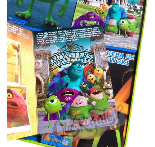Libros Monster Inc · 8 Cuentos + Pizarra Mágica + Cd