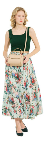 Crossbody Para Mujer Hpc Polo Modelo: 1113-cenizo Color Beige