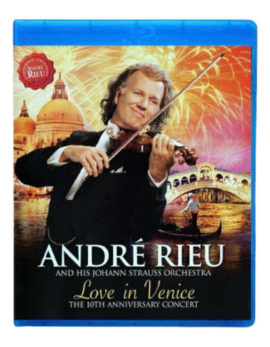 Andre Rieu Love In Venice Blu Ray  Nuevo