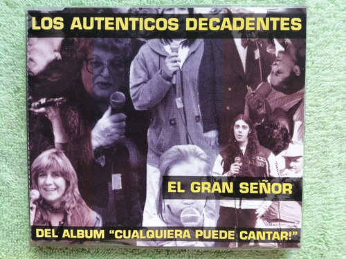 Eam Cd Single Los Autenticos Decadentes El Gran Señor 1997 