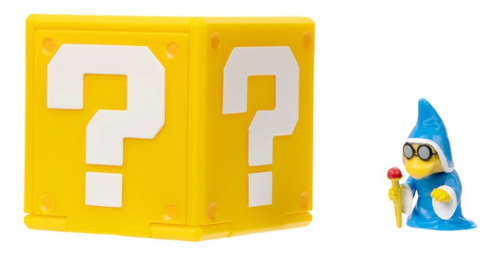 Super Mario Bros Pelicula Figura Kamek C/ Block De Pregunta