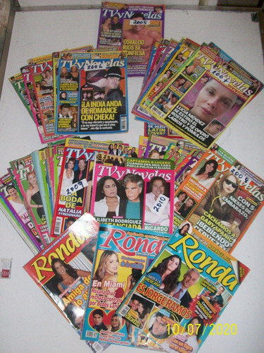Colección Revistas Tv Novelas (Usado)