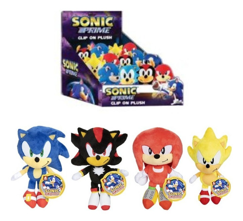 Mini Peluches Sonic Collecionables Caffaro 7002