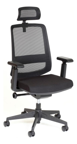 Cadeira De Escritório Ergonômica Diretor Encosto Reclinável