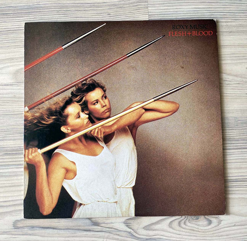 Vinilo Roxy Music - Flesh + Blood (1ª Ed. Japón, 1980)