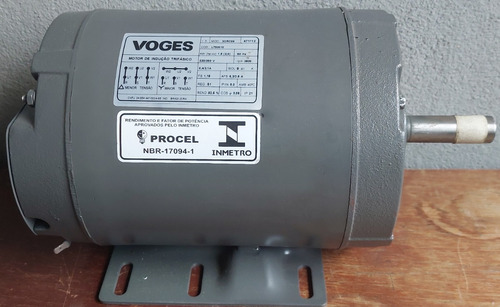 Motor Elétrico Trifásico 2cv 2polos Alta Rotação Voges