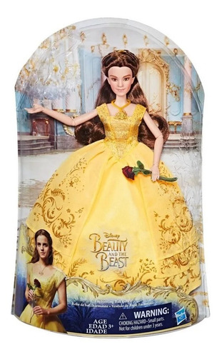Muñeca Belle Vestido Baile La Bella Y La Bestia Disney Orig.