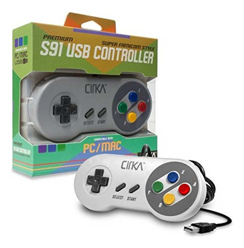 Controlador Usb Estilo Años 90 Para Pc/mac