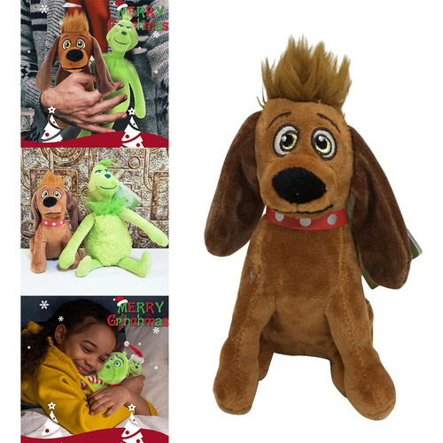 Muñeco De Peluche Navideño Con Diseño De Papá Noel Grinch, M