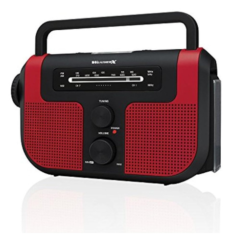 Tiempo X Wr383r Amfmweather Radio Con Linterna