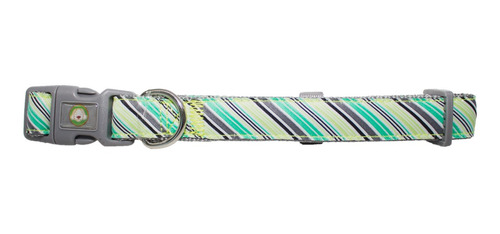 Collar Perro Diagonal S Verde Mascan