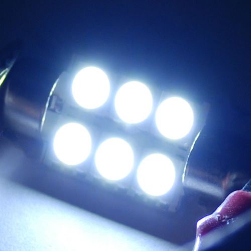 Lámpara Chip Smd De 6 Led Canbus Para Lectura, Lámpara Domo