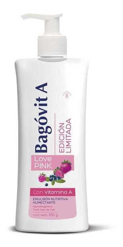 Bagovit A Love Pink Emulsión Nutritiva Humectante 350g