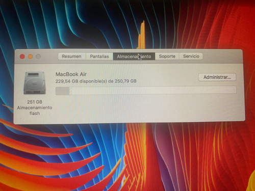 Apple Macbook Air Late 2010 (leer Descripción) Plateado (Usado)