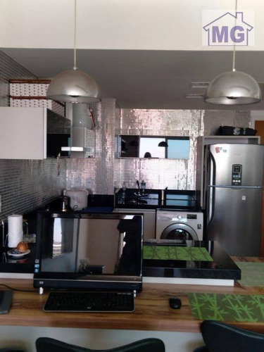 Imagem 18 de 22 de Flat Com 1 Dormitório À Venda, 63 M² Por R$ 380.000,00 - Glória - Macaé/rj - Fl0019