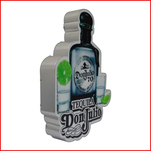 Anuncio Luminoso Caja De Luz Tequila Don Julio - 45cm