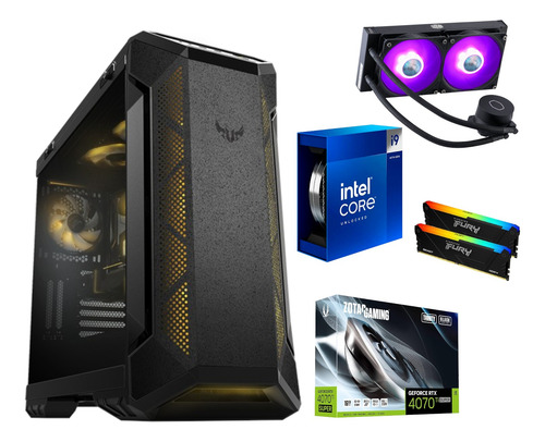 Pc Gamer Rtx 4070 Ti Super Intel I9 14900kf 64gb Ddr5 1tb