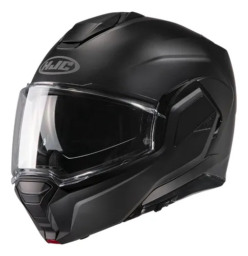 Casco modular negro mate sale