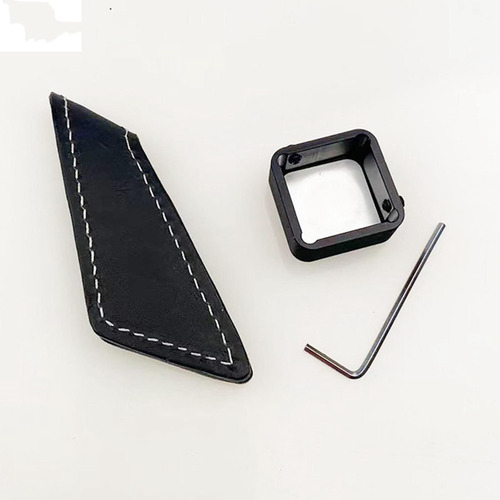 Soporte De Aluminio Para Tiza De Piscina, Clip De Cuero Pu,