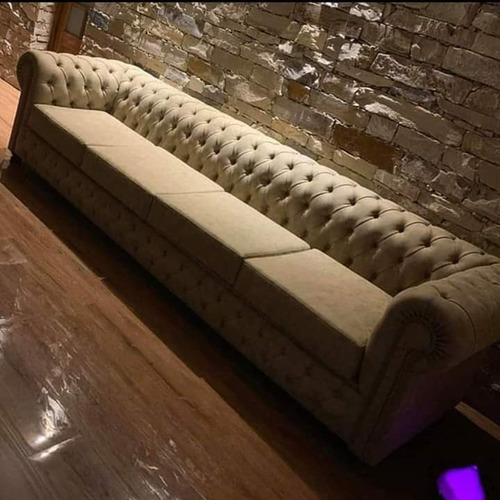 Sillón Chesterfield De 4 Cuerpos