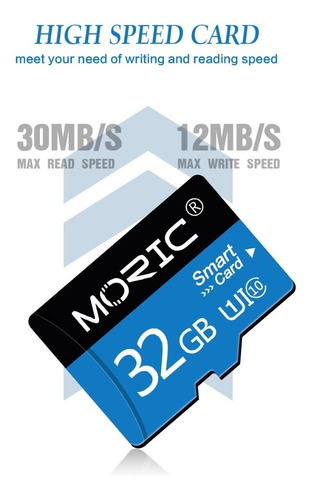 Cartão De Memória 32gb Moric Classe 10 