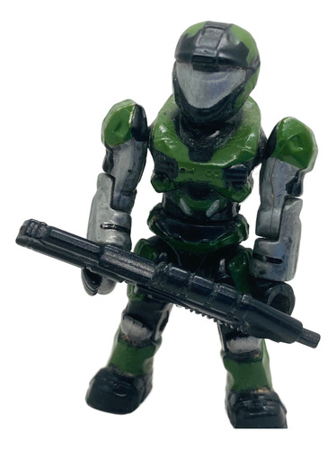 Halo Mega Construx Spartan Kat Noble Team Verde Raro Origina (Usado)
