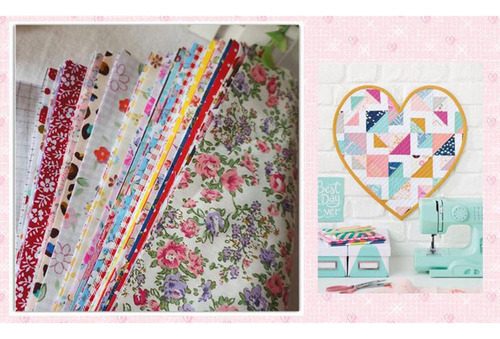 72 Tiras De Tela De 6,3 Cm Para Acolchado, Estampado Floral,