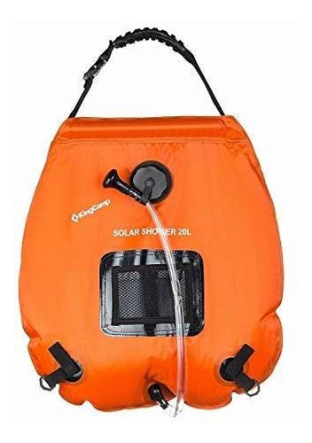 20l Ducha Kingcamp Acampa Solar Con Calibrador De La Tempera