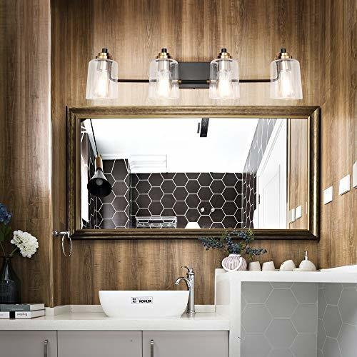 Lámpara Vintage Baño 4 Luces.
