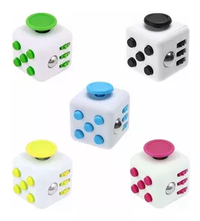 Pop It Cubo Botones Dado Bubble Fidget Toy Antiestres Diseño