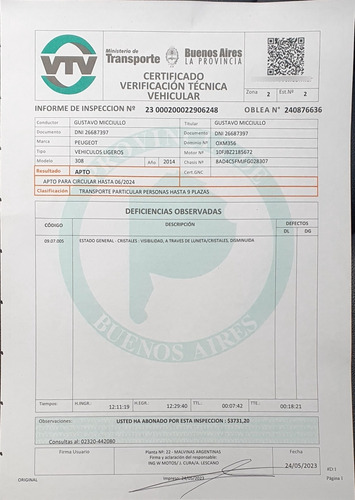 Imagen 20 de 25 de Peugeot 308 2015 1.6 Sport Thp 163cv 70000k Excelente Estado