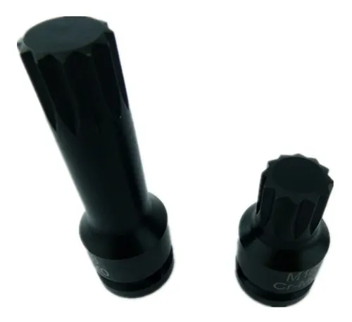 Kit Set Juego Dados Impacto Torx 1/2 6 Piezas Torxmeter