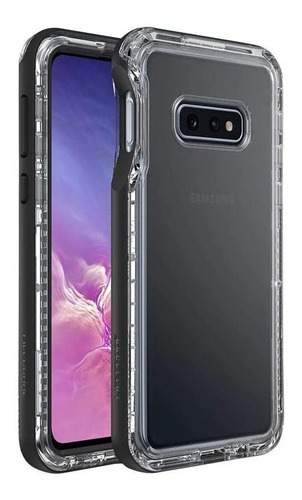 Funda Para Samsung S10e Lifeproof Next Clear Black Crystal