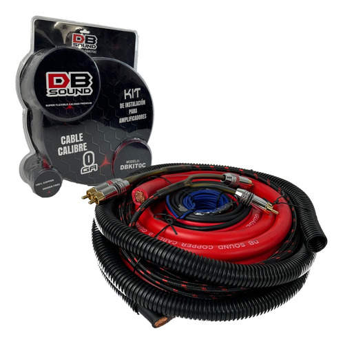 Kit De Instalación Db Sound Dbkit0c Calibre 0 100% Cobre
