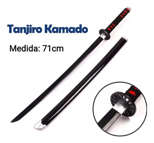 Katana Demon Slayer Con Luz 61cm