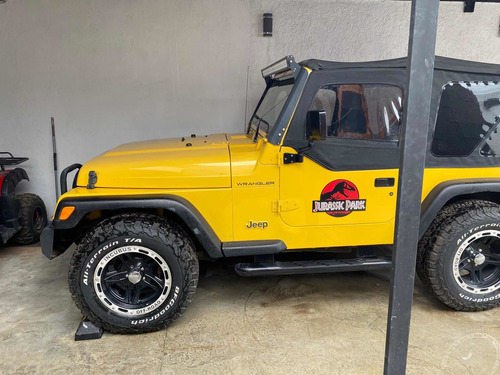 Imagen 3 de 14 de Jeep Wrangler 2000 Se 5vel Techo Lona Mt