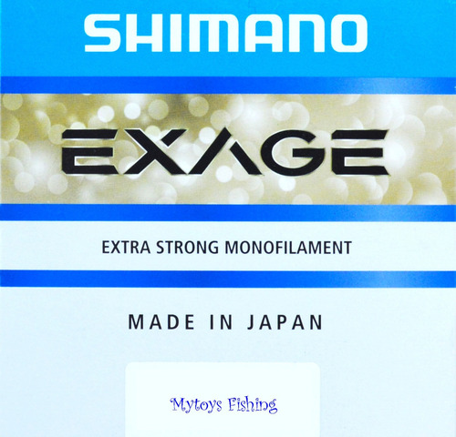 Imagem 3 de 3 de Linha Nylon Exage 300m 0,405mm Pesca * Original Shimano **