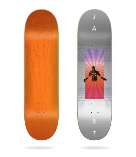 Tabla De Skate Sculptural 8.125  Hc Jart Deck