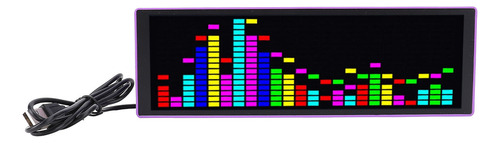 Analizador De Pantalla De Espectro Musical 16x24 Rgb 12 Dyna