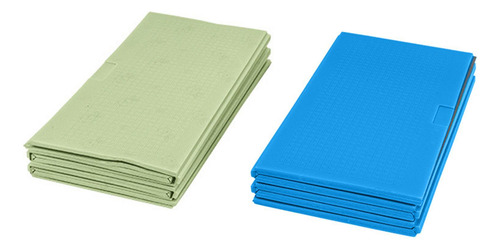 Cojín De Asiento Plegable Para Exteriores, Práctico Azul