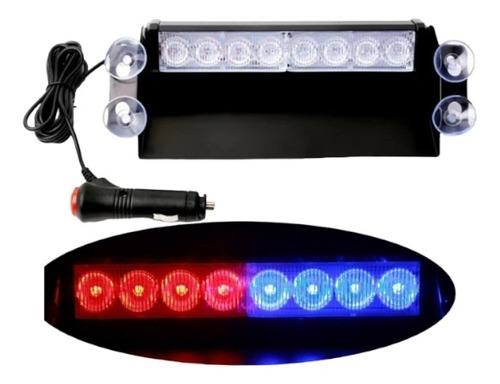 Luces Led Estrobo Policial Parabrisas