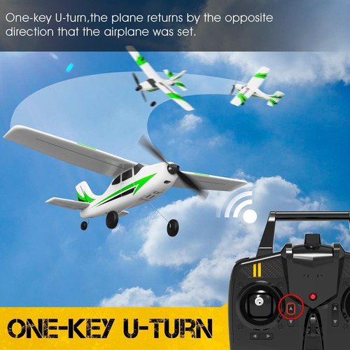 Volantexrc Rc Avión Entrenador 3ch Control Remoto Avión C...